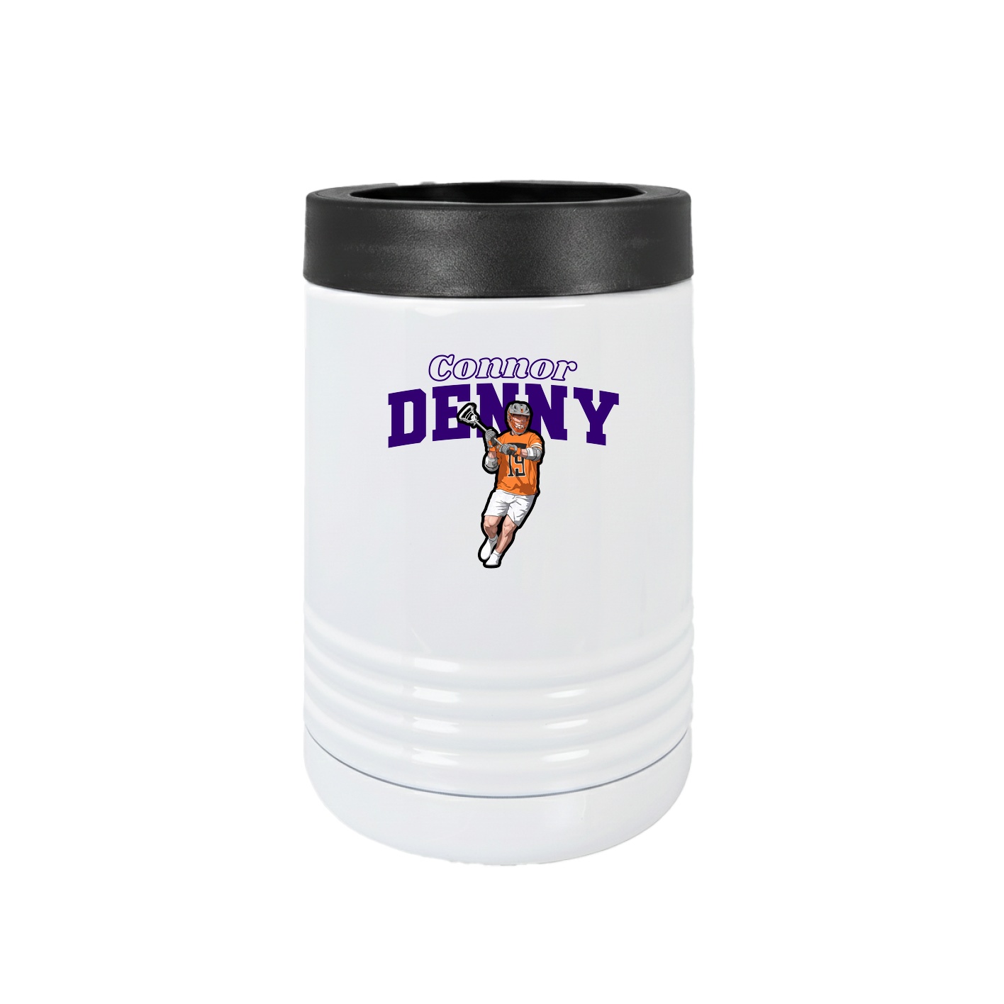 Beverage Holder — Name Arch in White