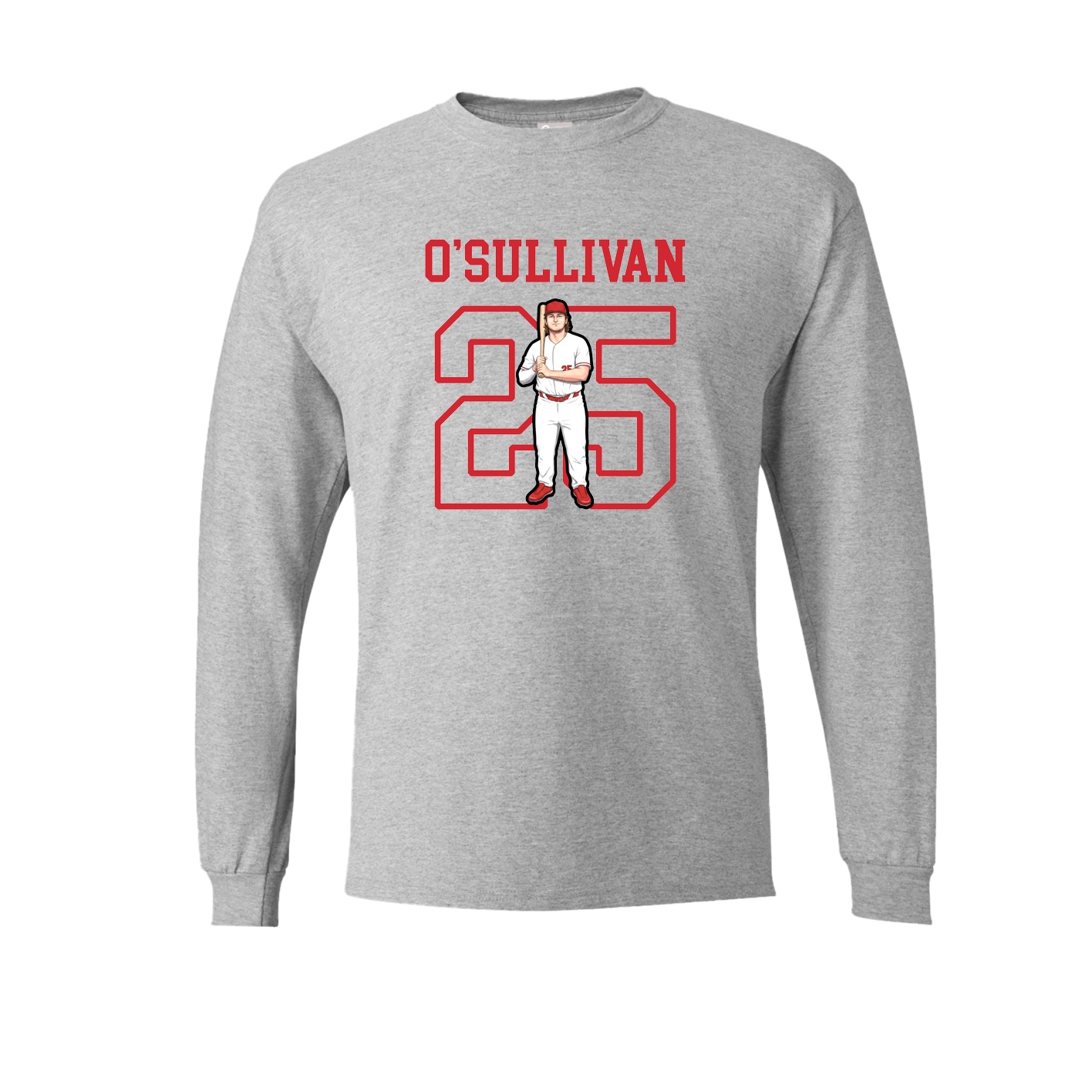 Long Sleeve Tee — Shirsey in Grey