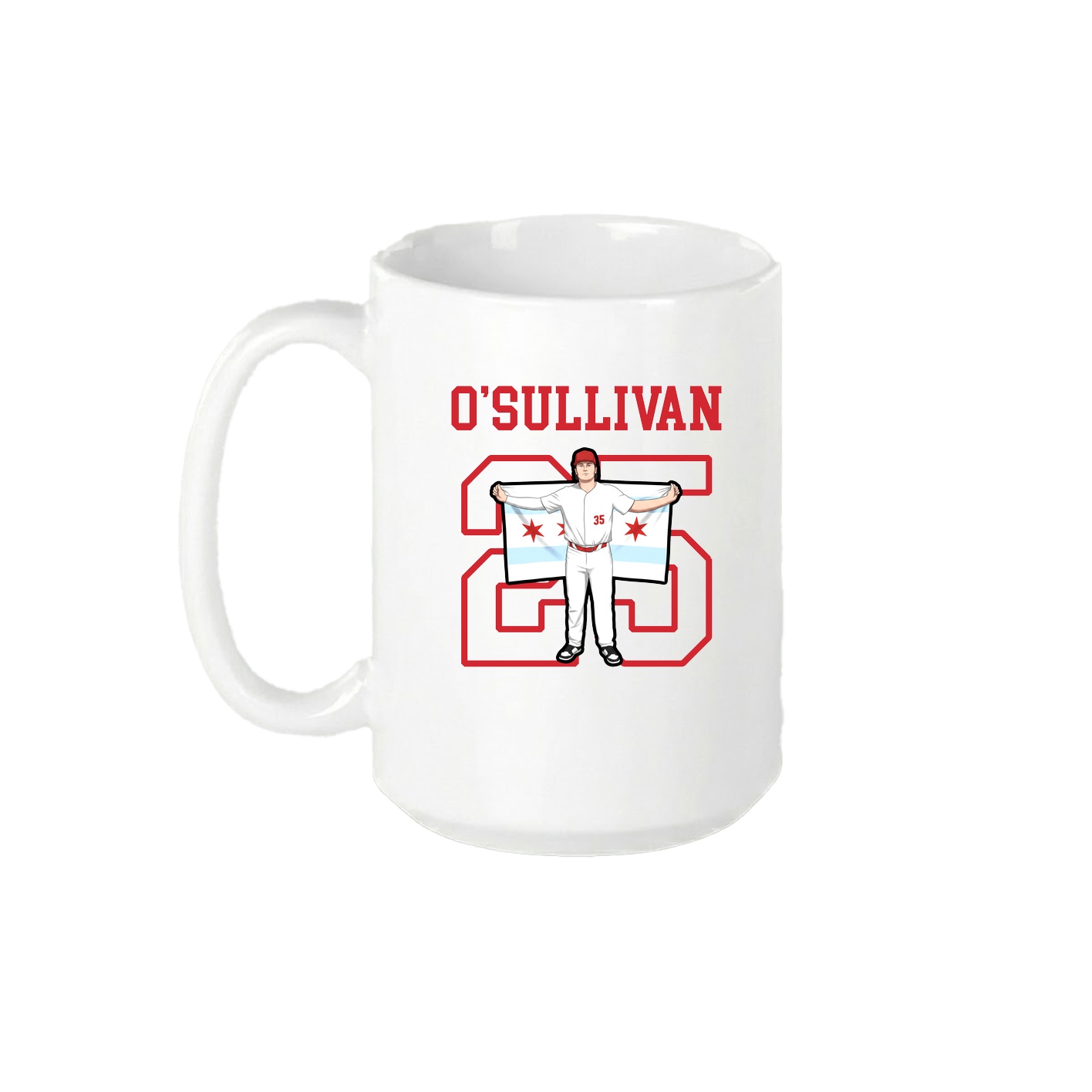15oz Coffee Mug — Shirsey in White