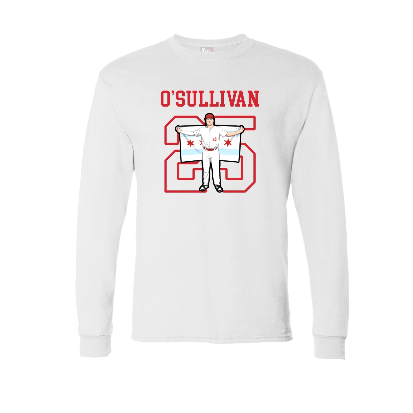 Long Sleeve Tee — Shirsey in White