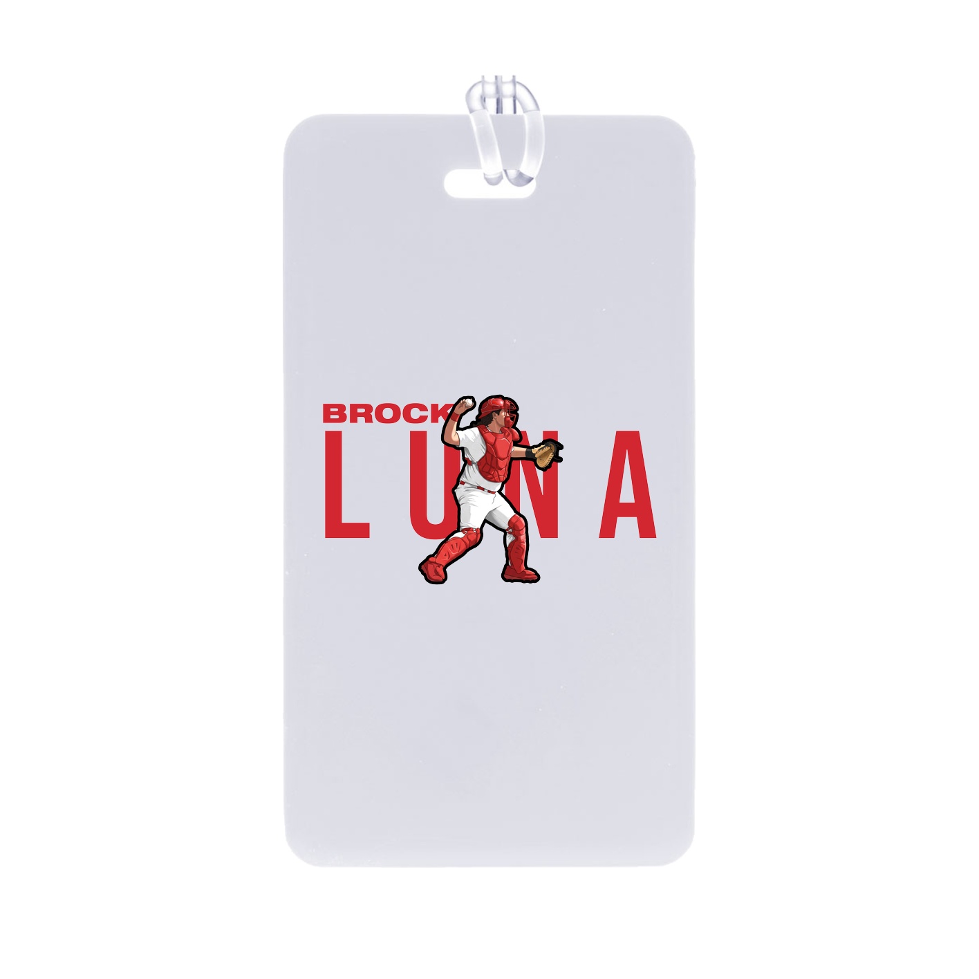 Bag Tag — Player Name in Classic
