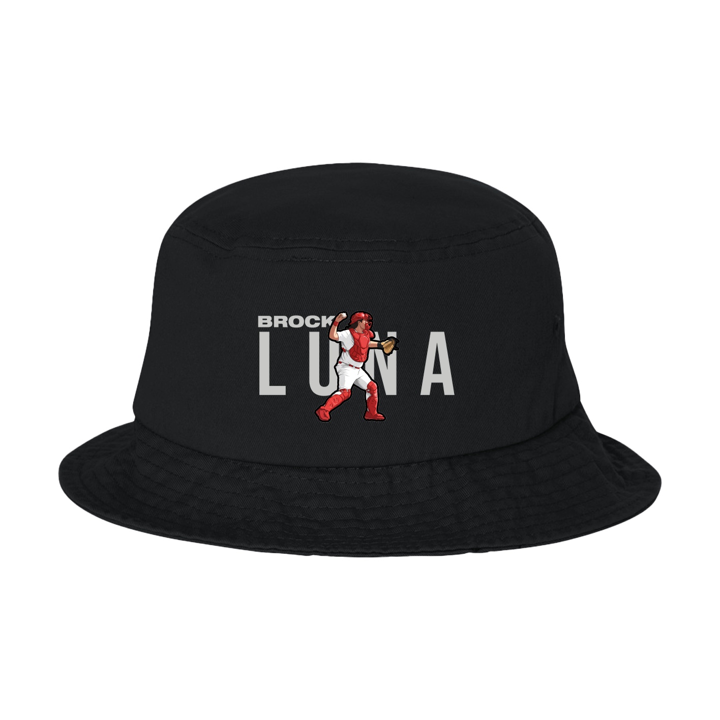 Bucket Cap — Player Name in Black