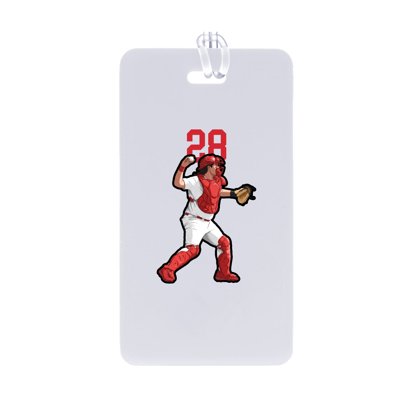Bag Tag — Number Top in Classic