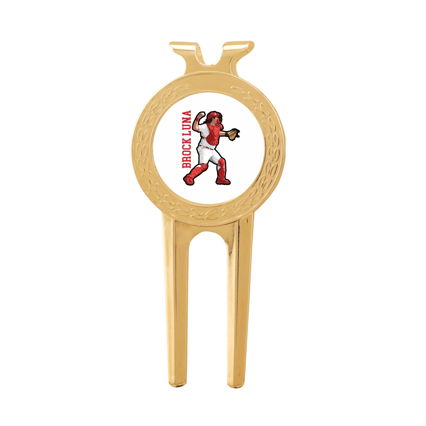 Divot Tool with Ball Marker — Name Vertical in Classic