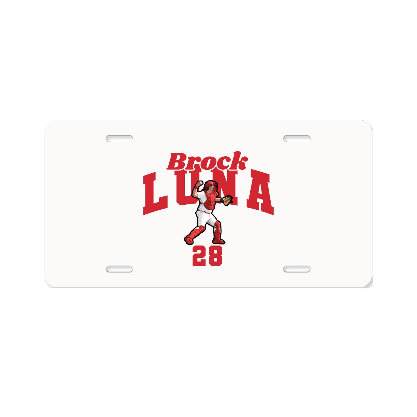 License Plate — Signature Arch in Classic