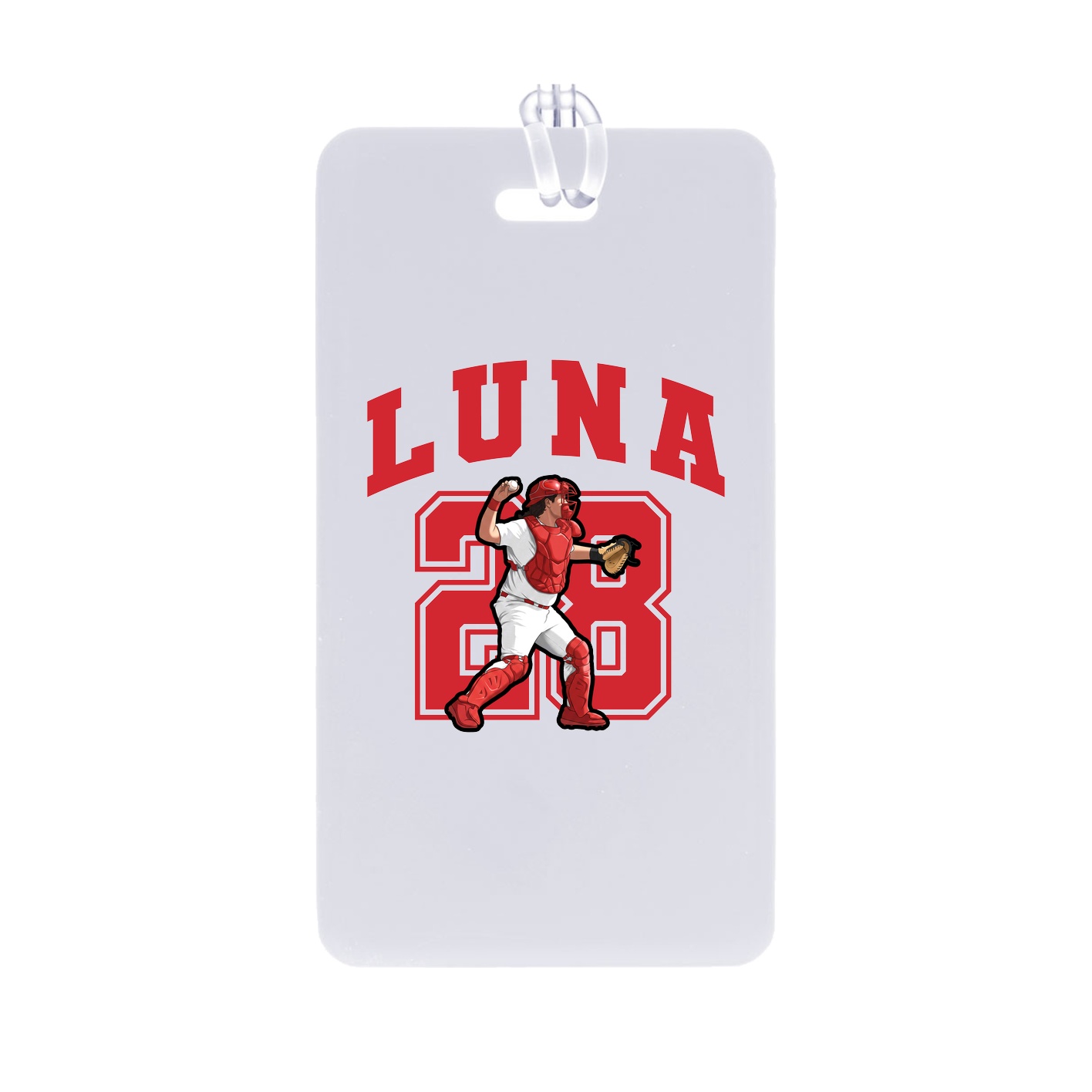 Bag Tag — Number in Classic