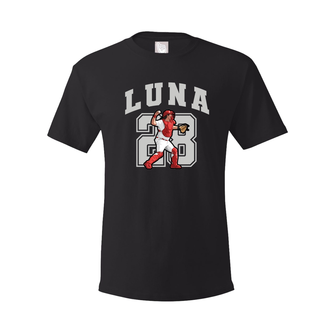 Tee — Number in Black
