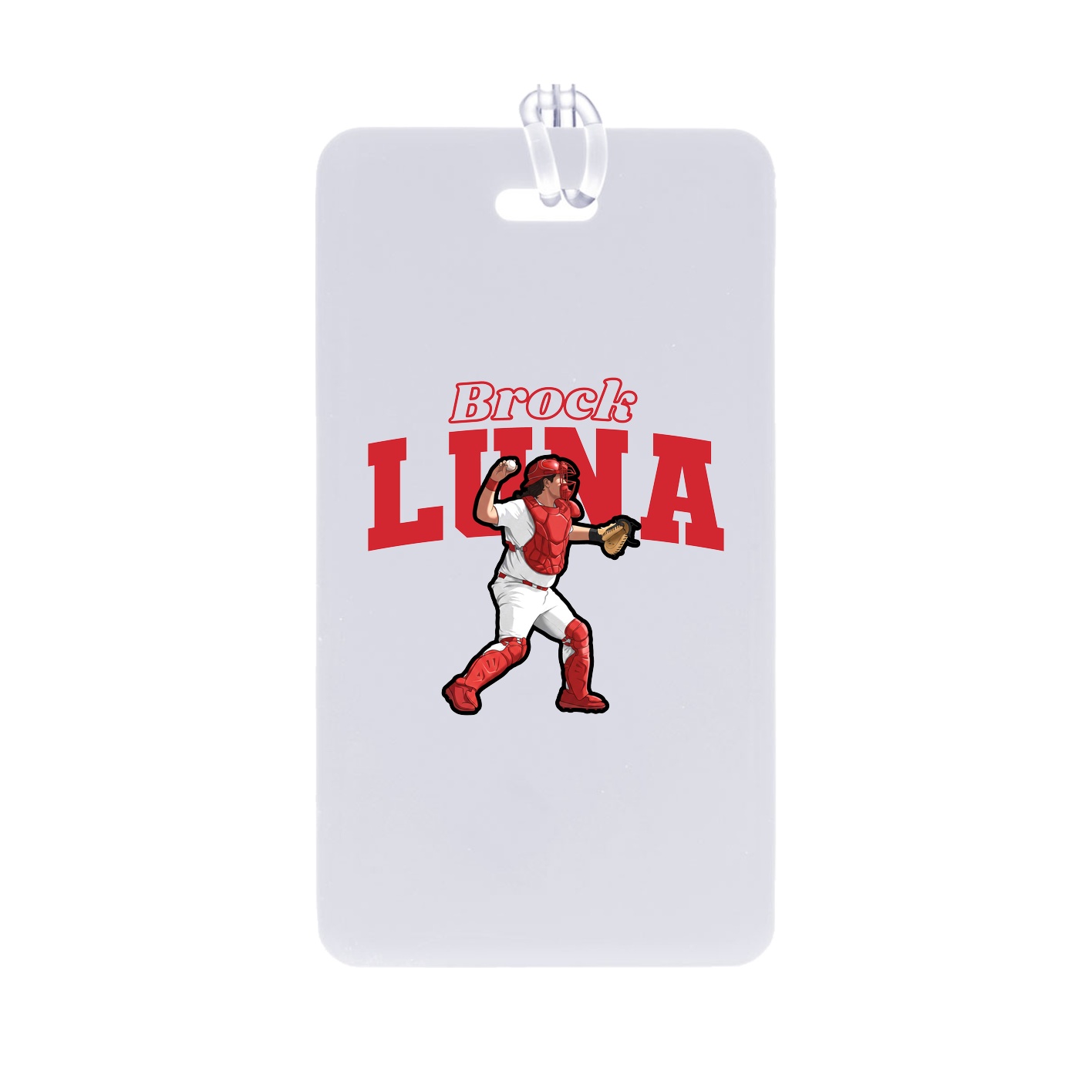 Bag Tag — Name Arch in Classic
