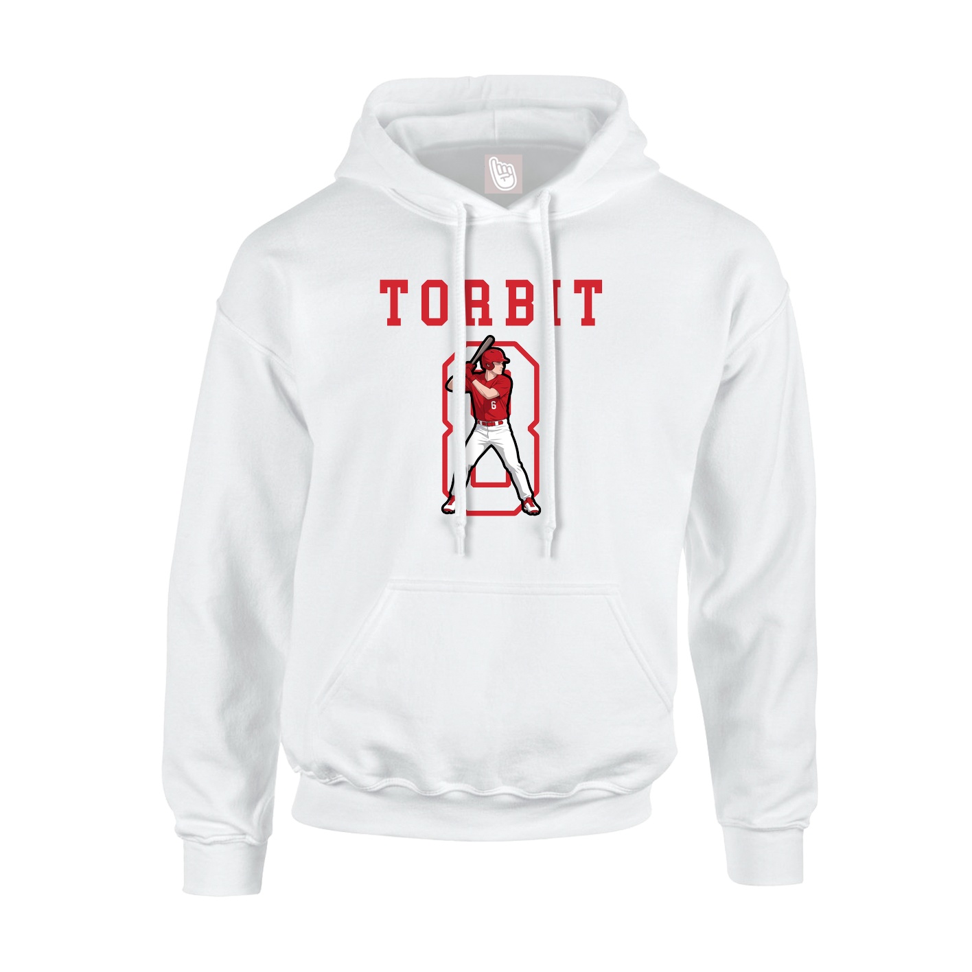 Youth Hoodie — Shirsey in White