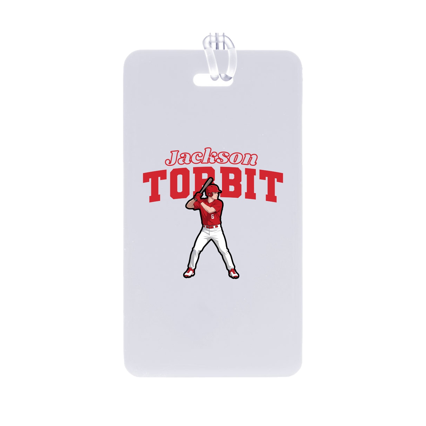 Bag Tag — Name Arch in Classic