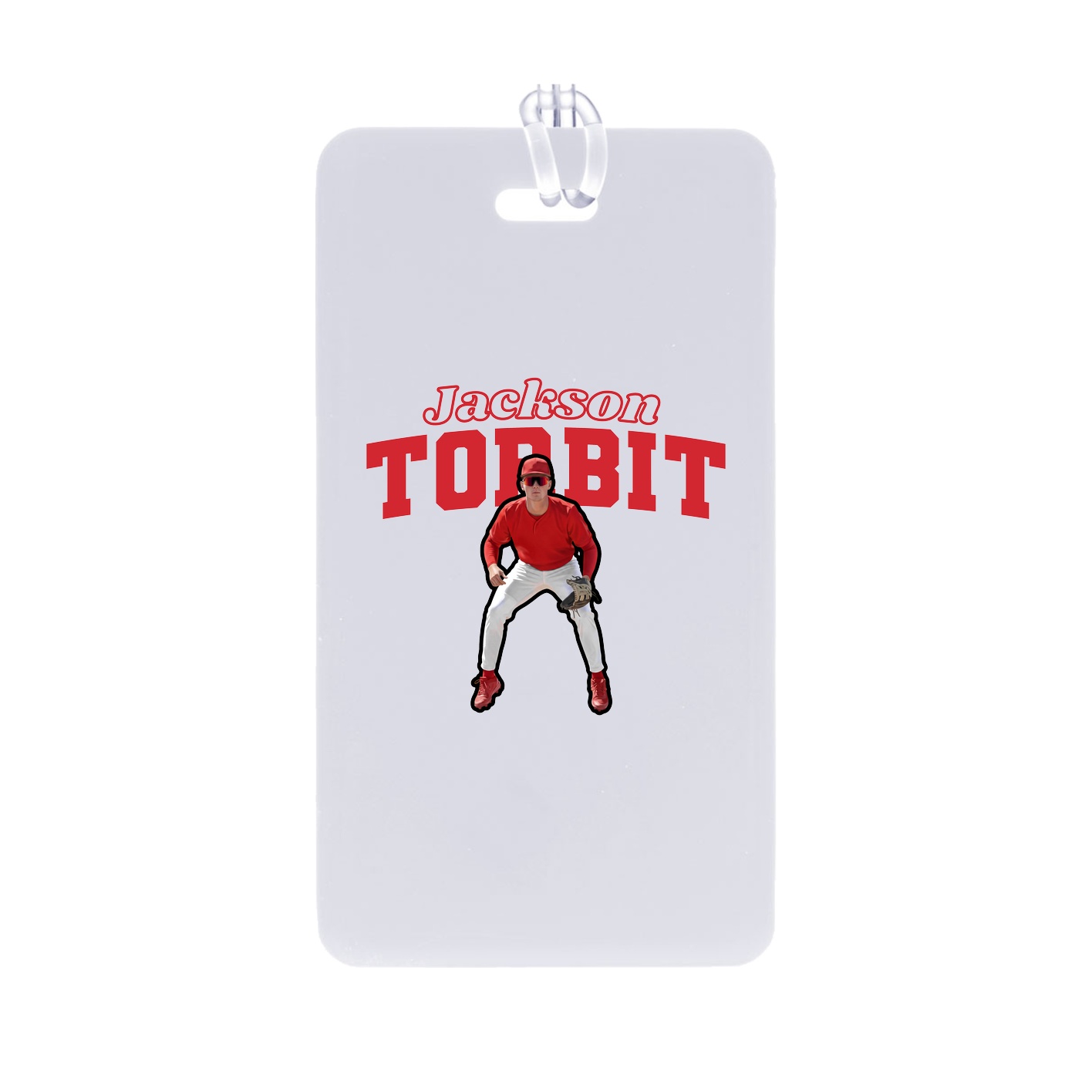 Bag Tag — Name Arch in Classic