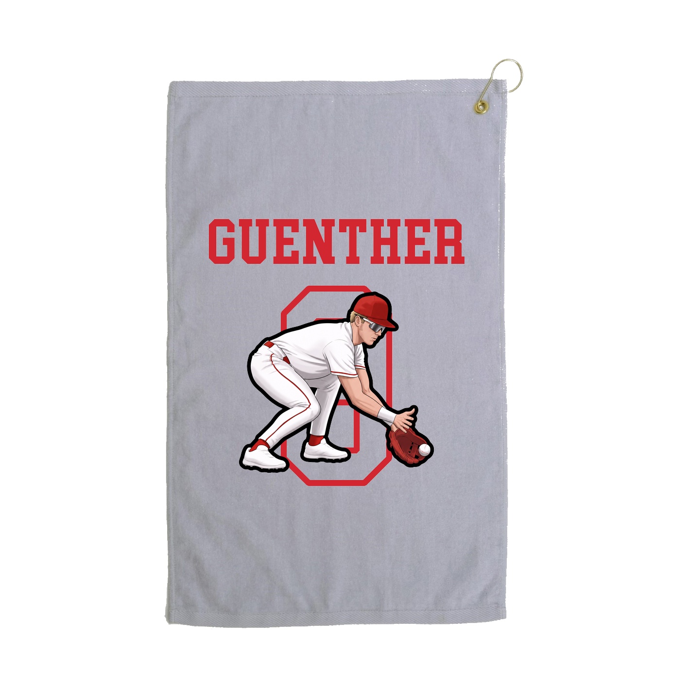 Golf Towel — Shirsey in Grey