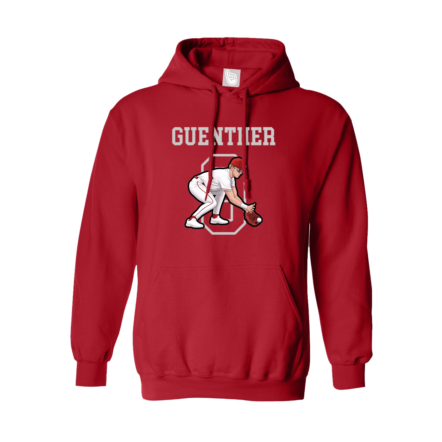 Youth Hoodie — Shirsey in Red