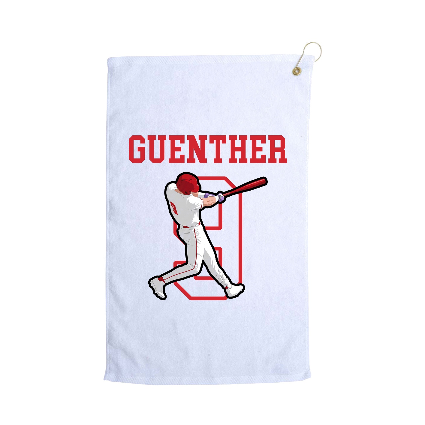 Golf Towel — Shirsey in White