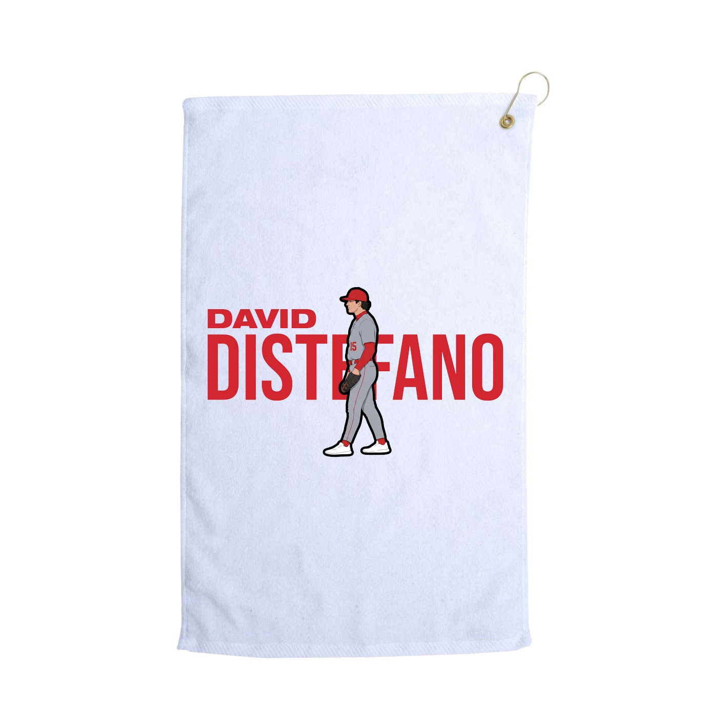 Golf Towel — Player Name in White