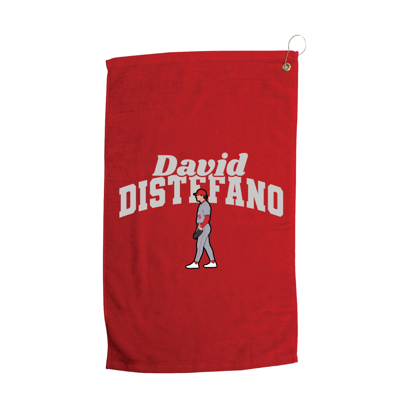 Golf Towel — Signature Arch in Red