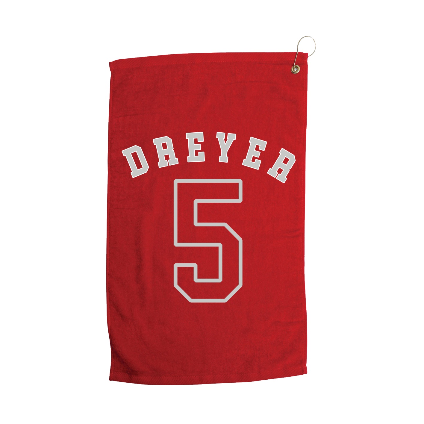 Golf Towel — Shirsey Arch in Red