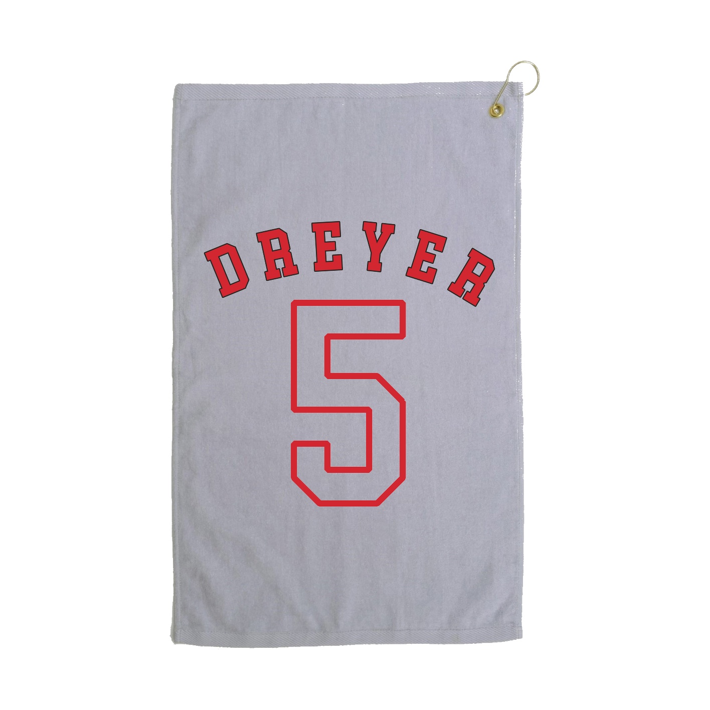 Golf Towel — Shirsey Arch in Grey