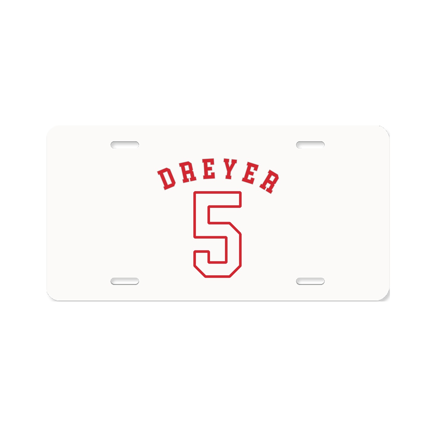 License Plate — Shirsey Arch in Classic