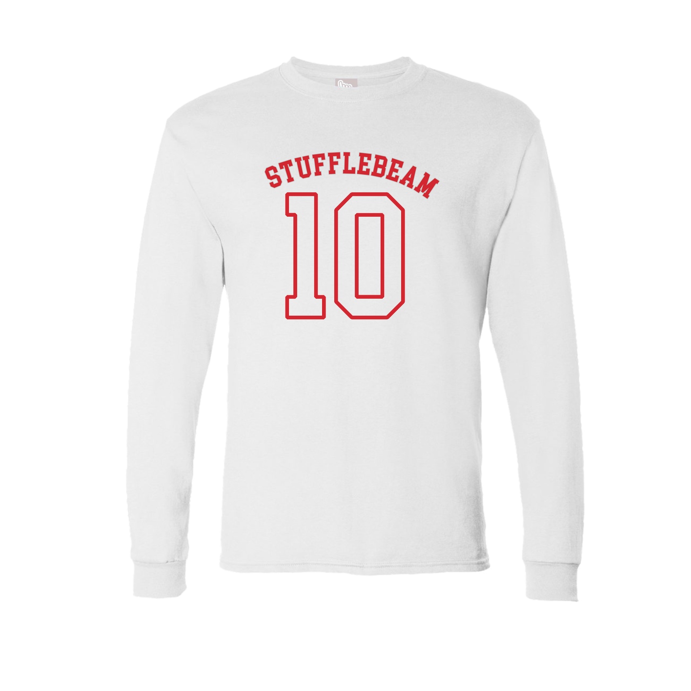 Long Sleeve Tee — Shirsey Arch in White