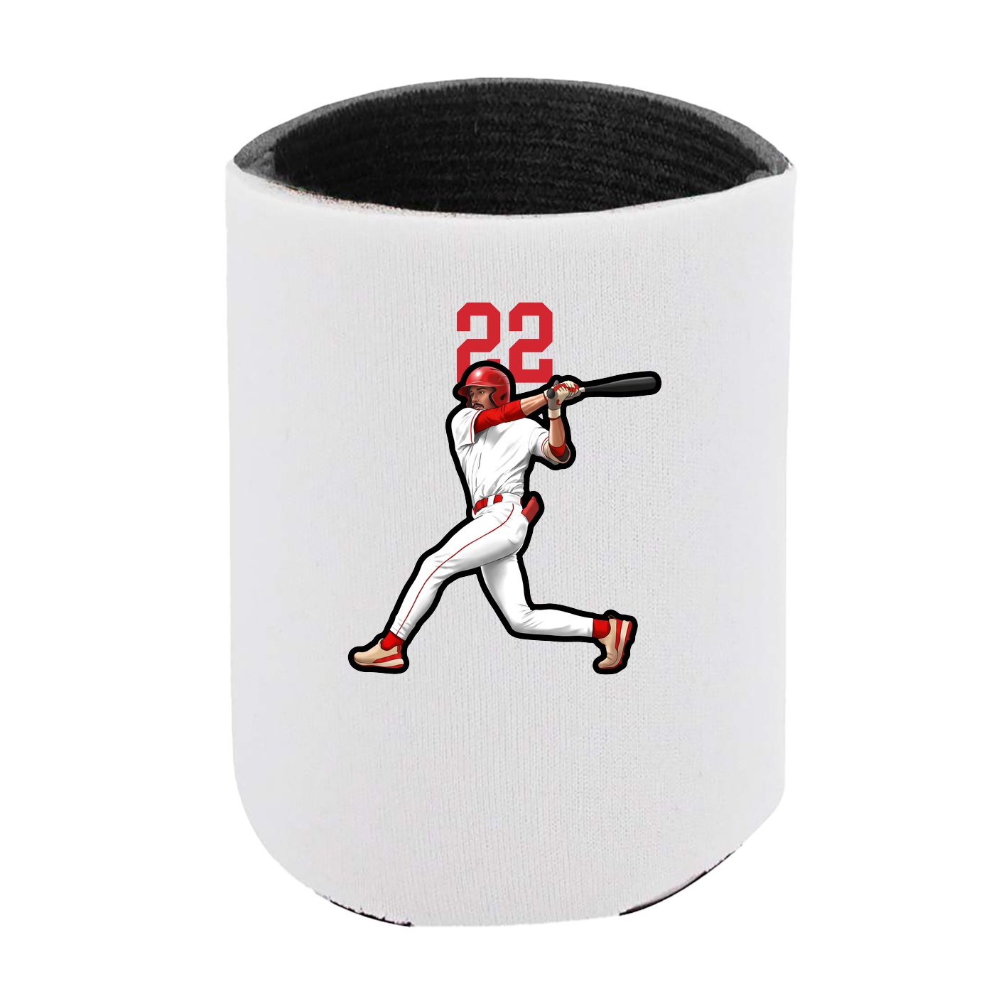 Can Holder — Number Top in White