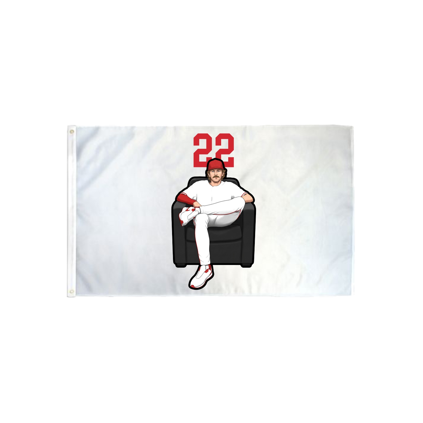 3x5 Flag — Number Top in Classic