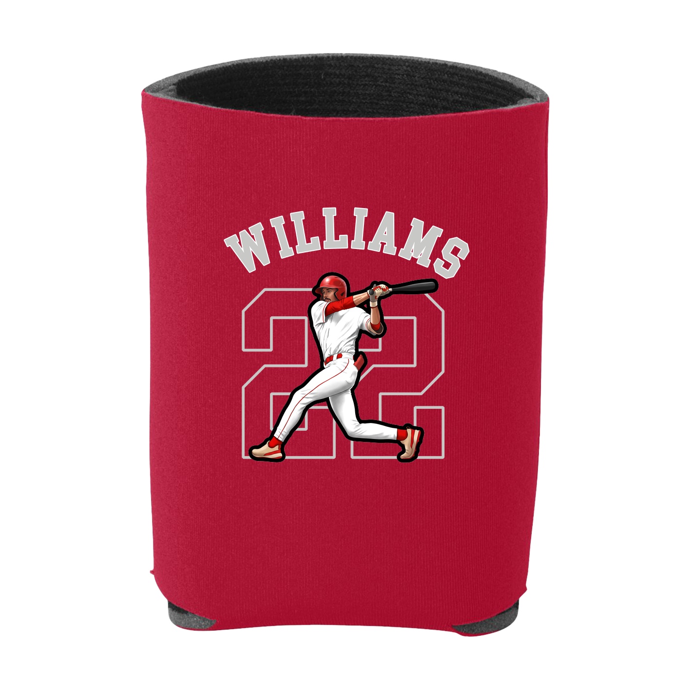 Can Holder — Shirsey Arch in Red