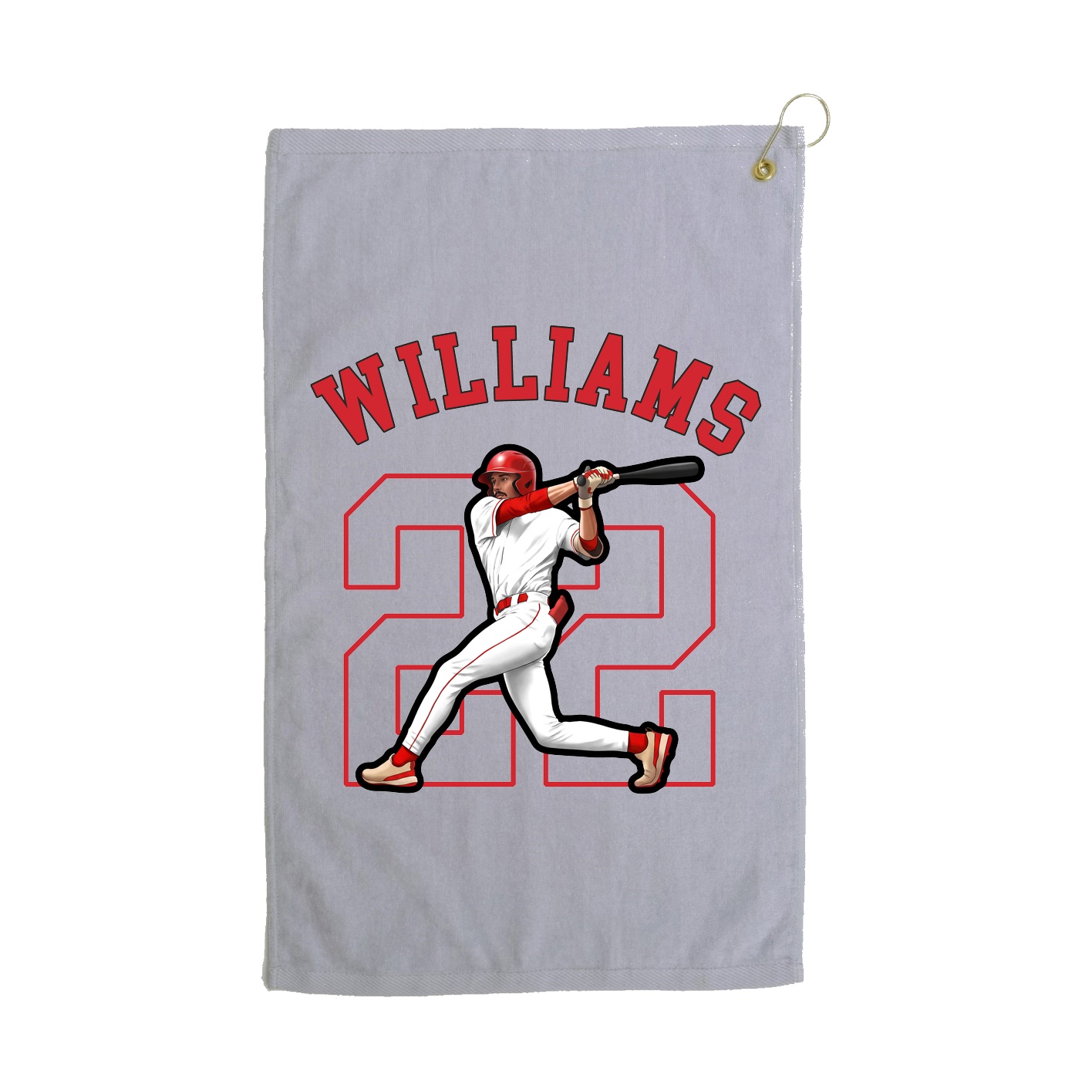 Golf Towel — Shirsey Arch in Grey