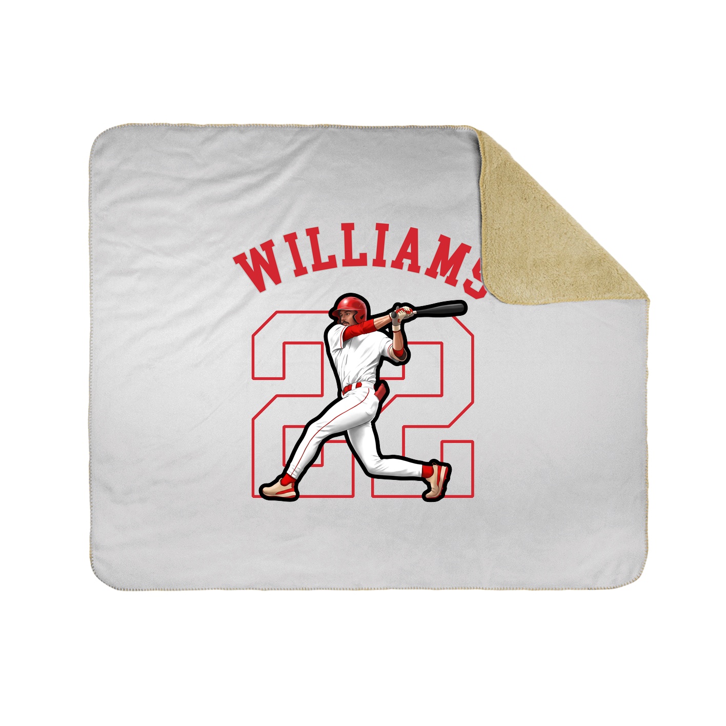 Throw Blanket — Shirsey Arch in White