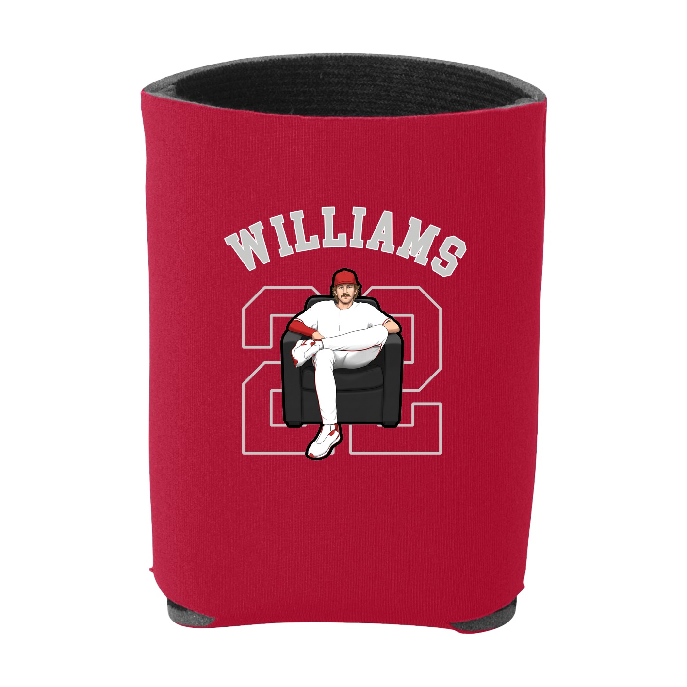 Can Holder — Shirsey Arch in Red
