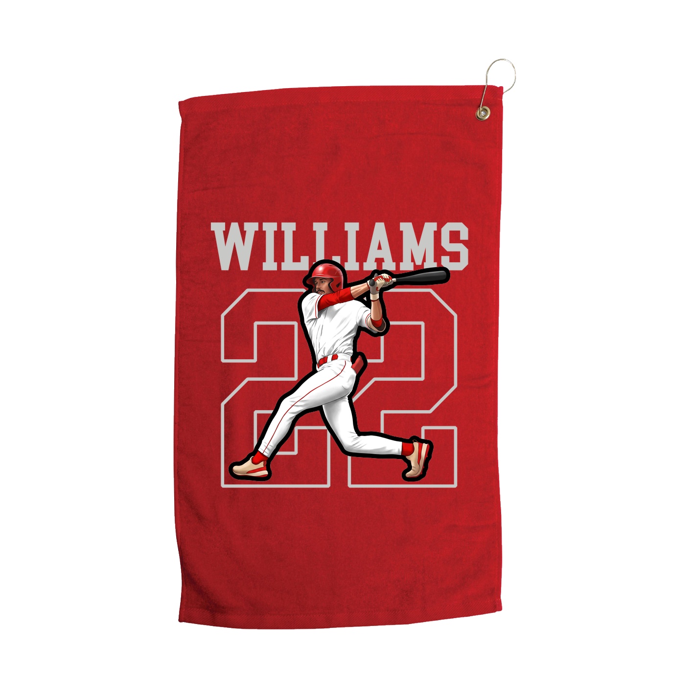 Golf Towel — Shirsey in Red