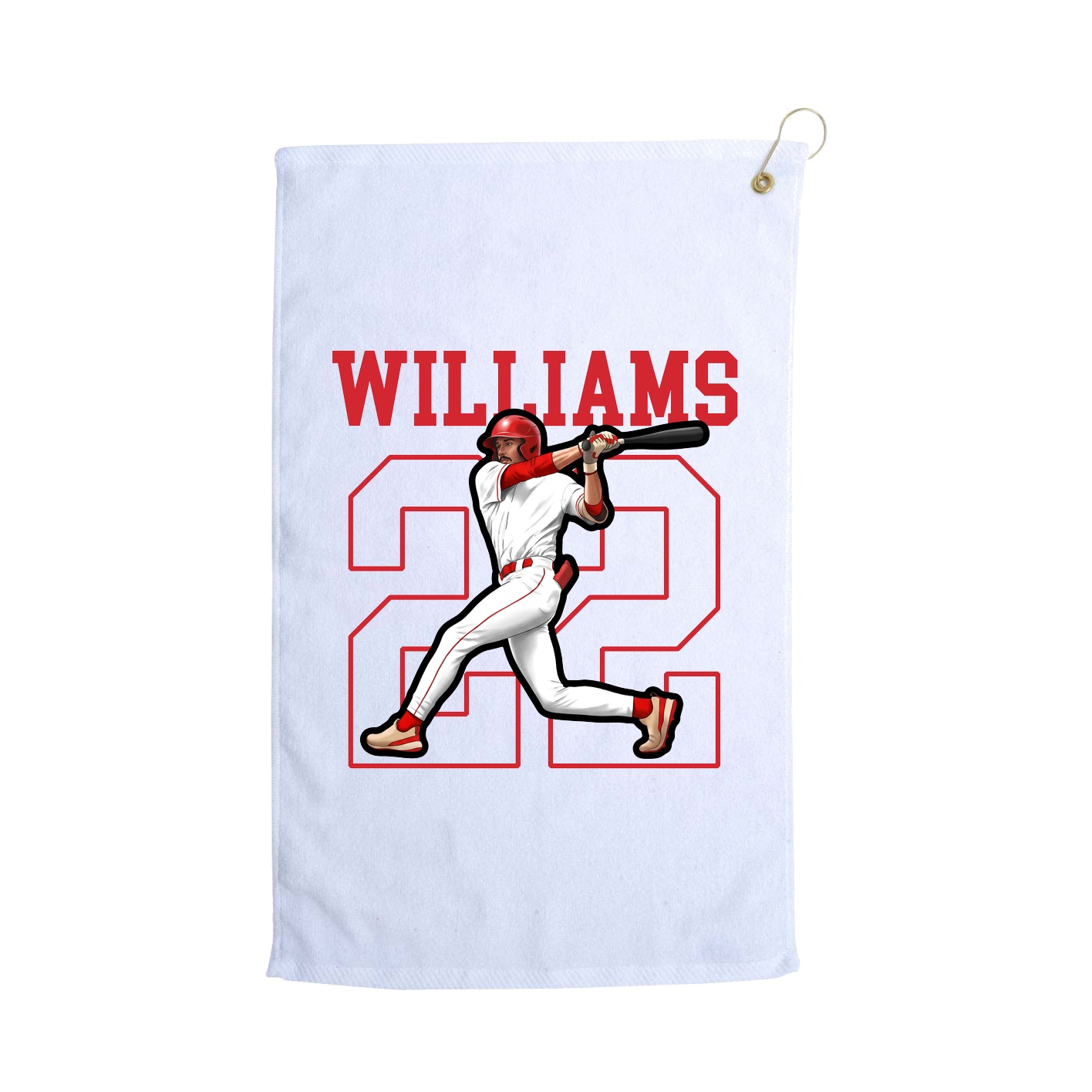 Golf Towel — Shirsey in White