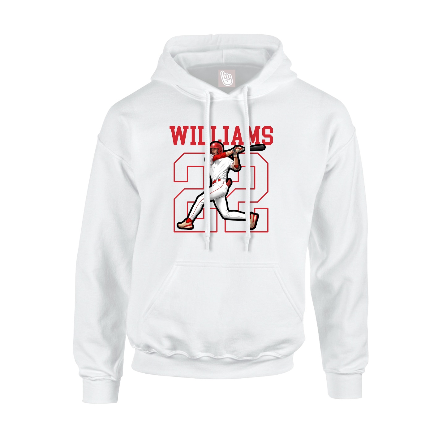 Youth Hoodie — Shirsey in White