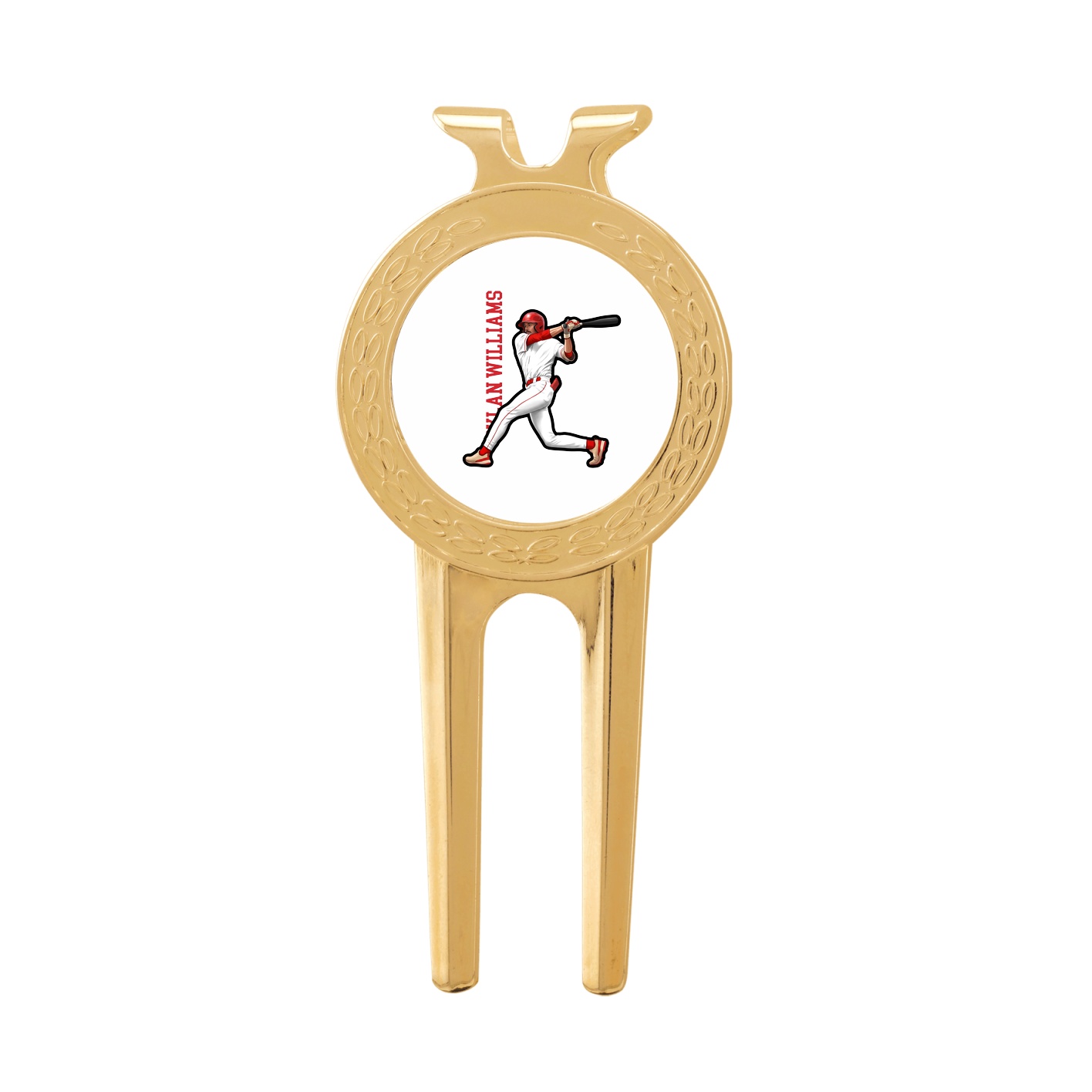 Divot Tool with Ball Marker — Name Vertical in Classic