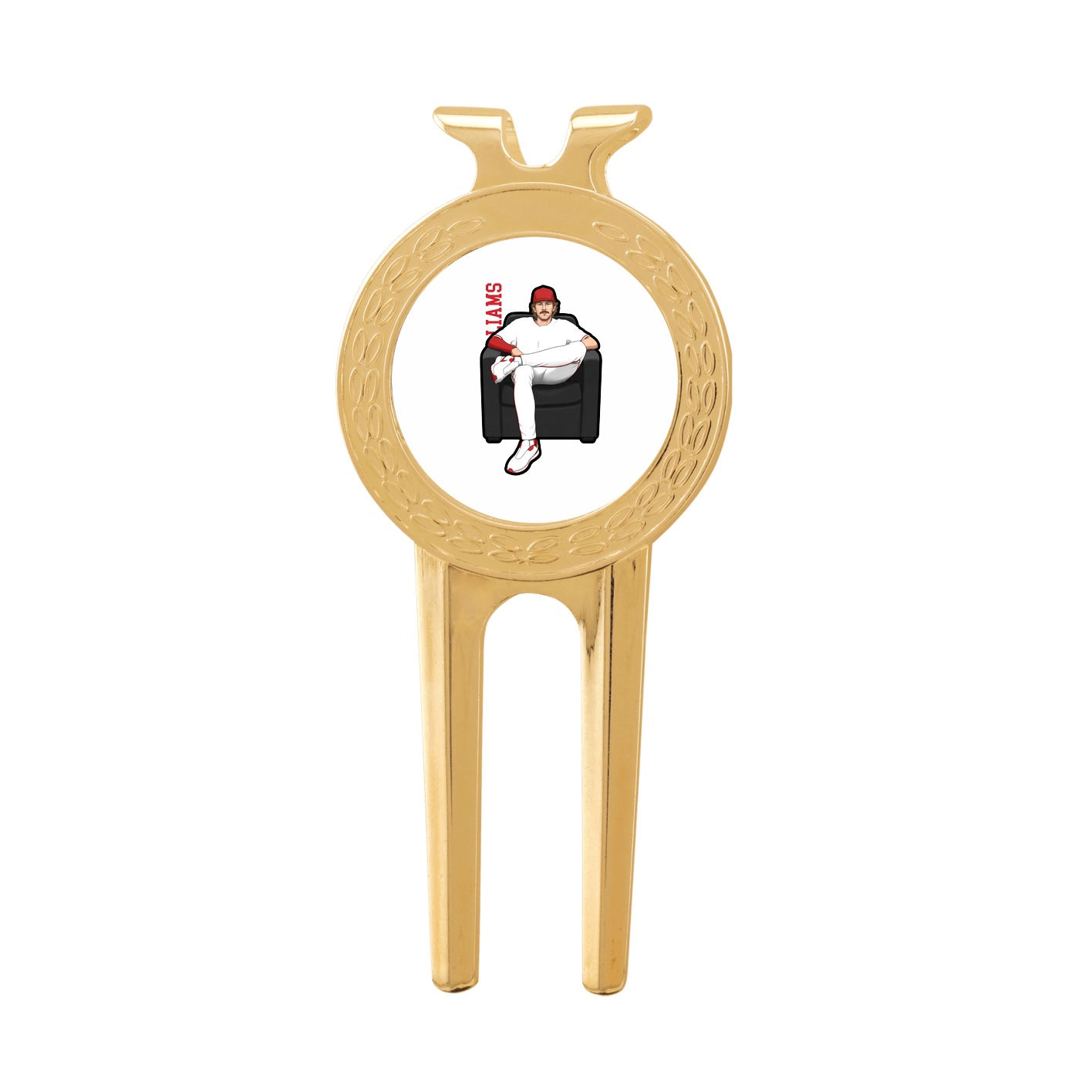 Divot Tool with Ball Marker — Name Vertical in Classic