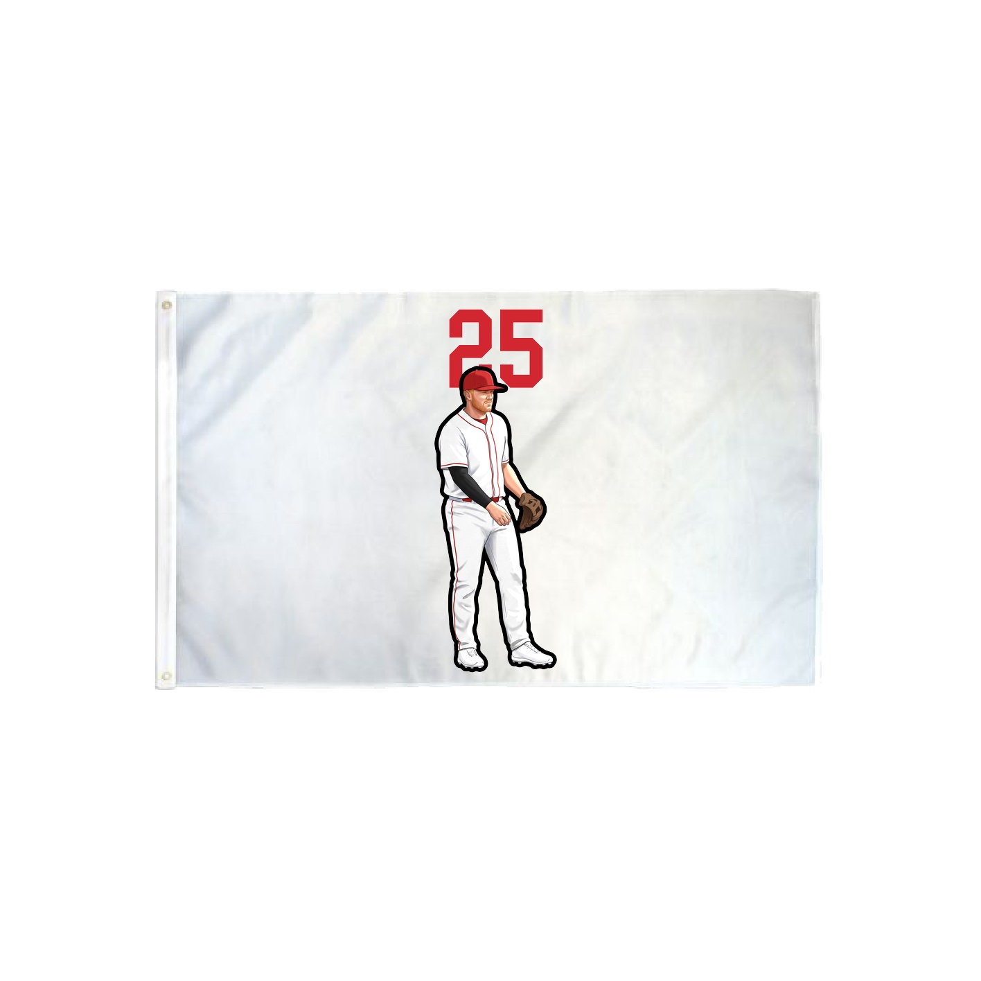3x5 Flag — Number Top in Classic