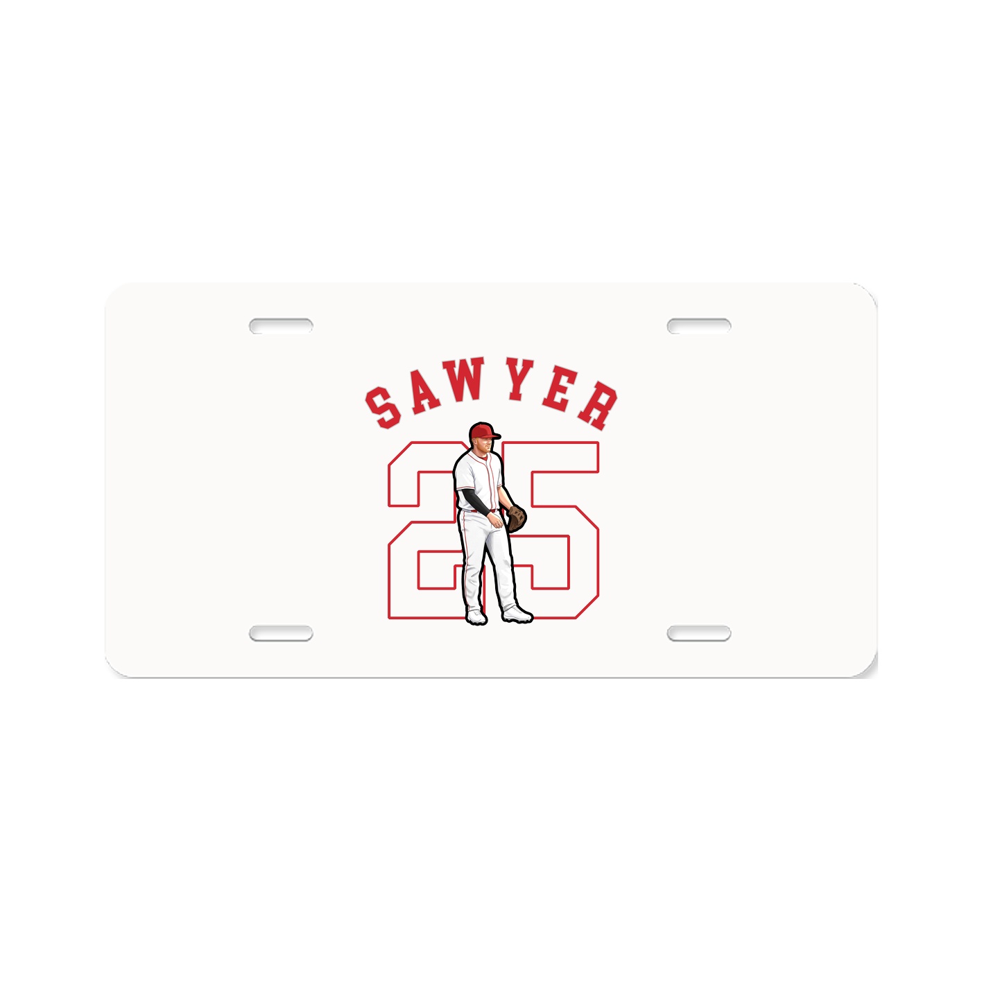 License Plate — Shirsey Arch in Classic