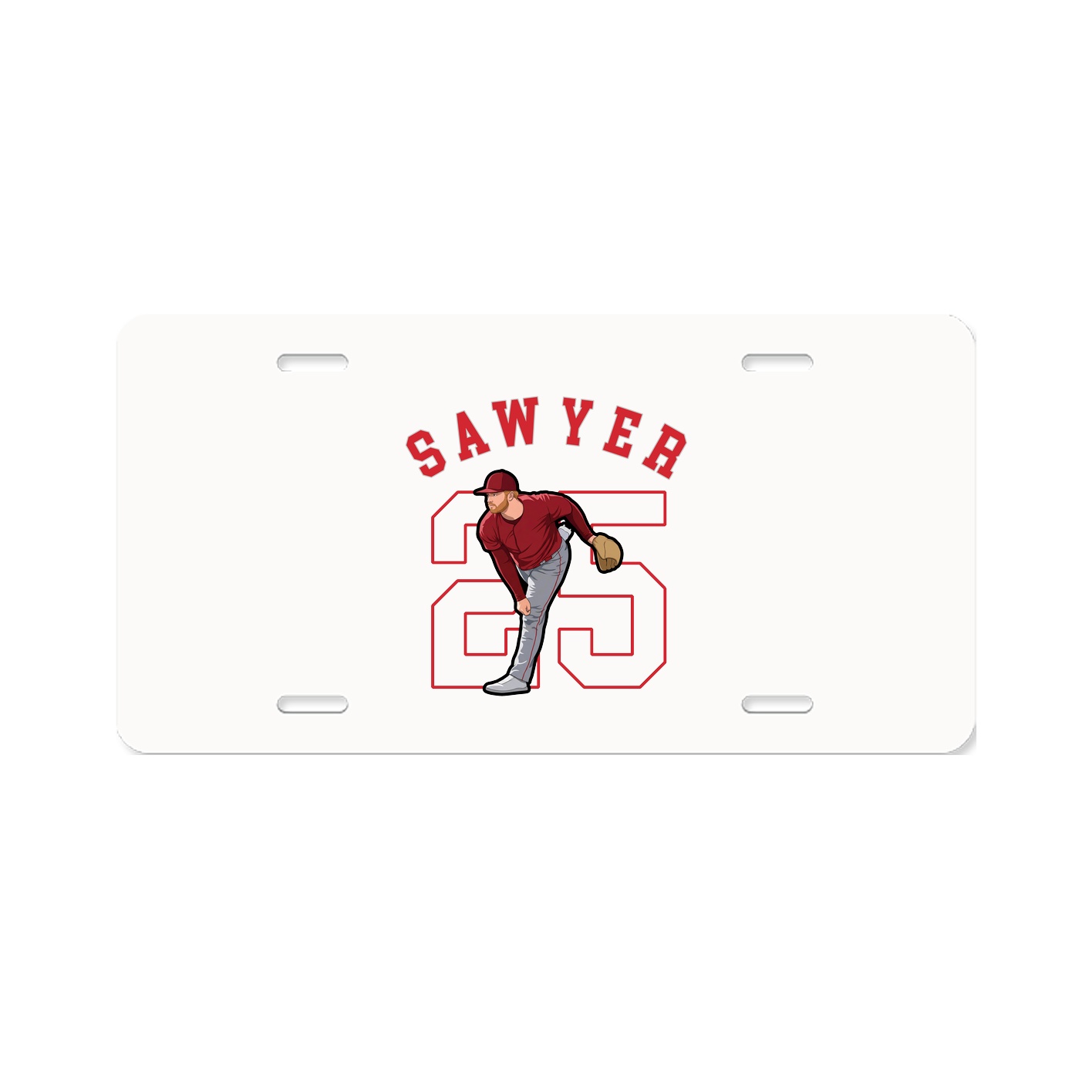 License Plate — Shirsey Arch in Classic