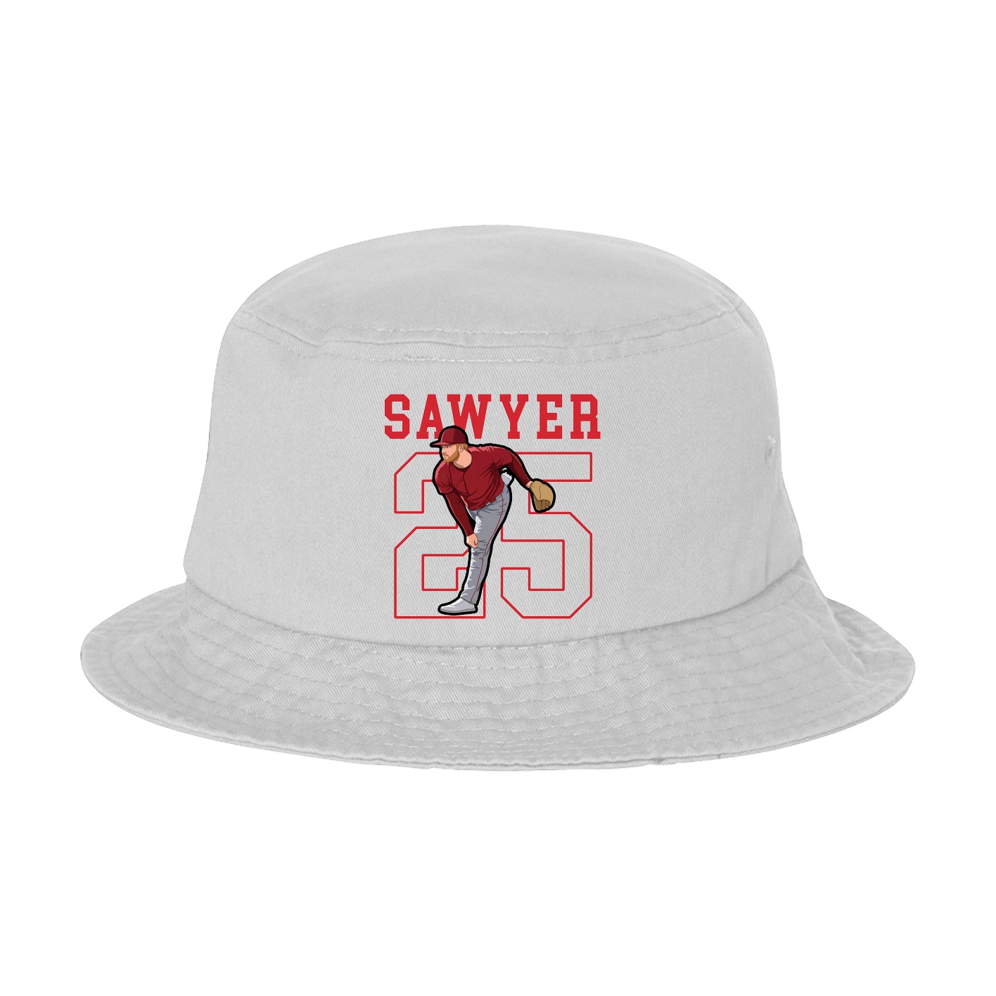 Bucket Cap — Shirsey in White