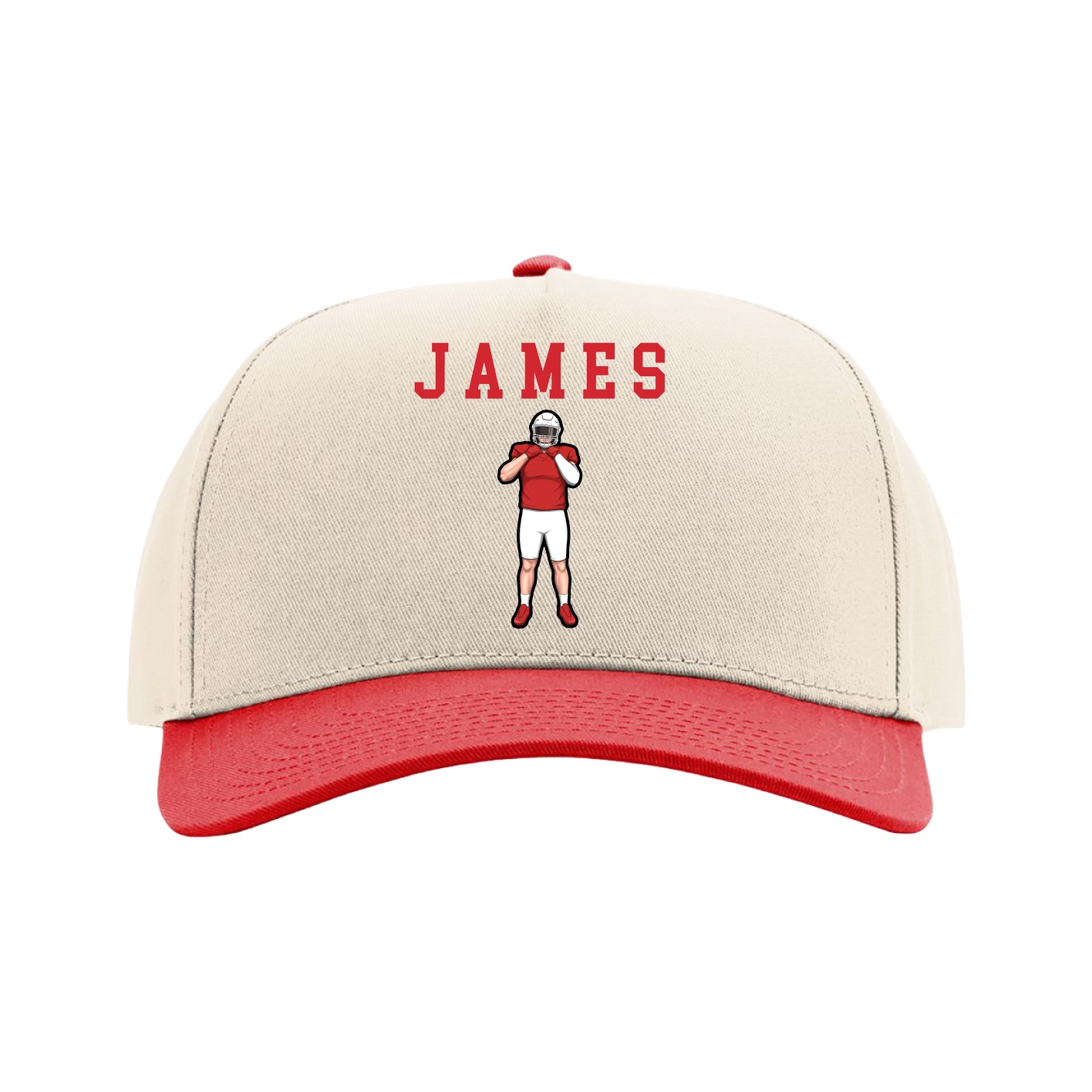 Full Fabric Five-Panel Champ Cap