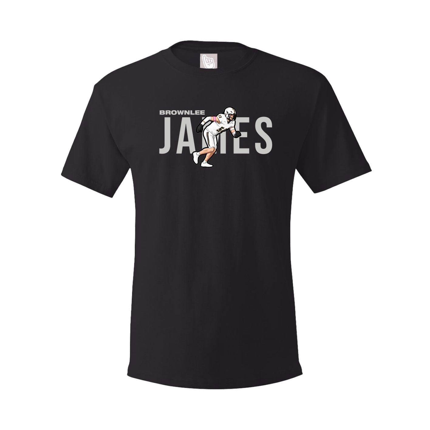 Tee — Player Name in Black