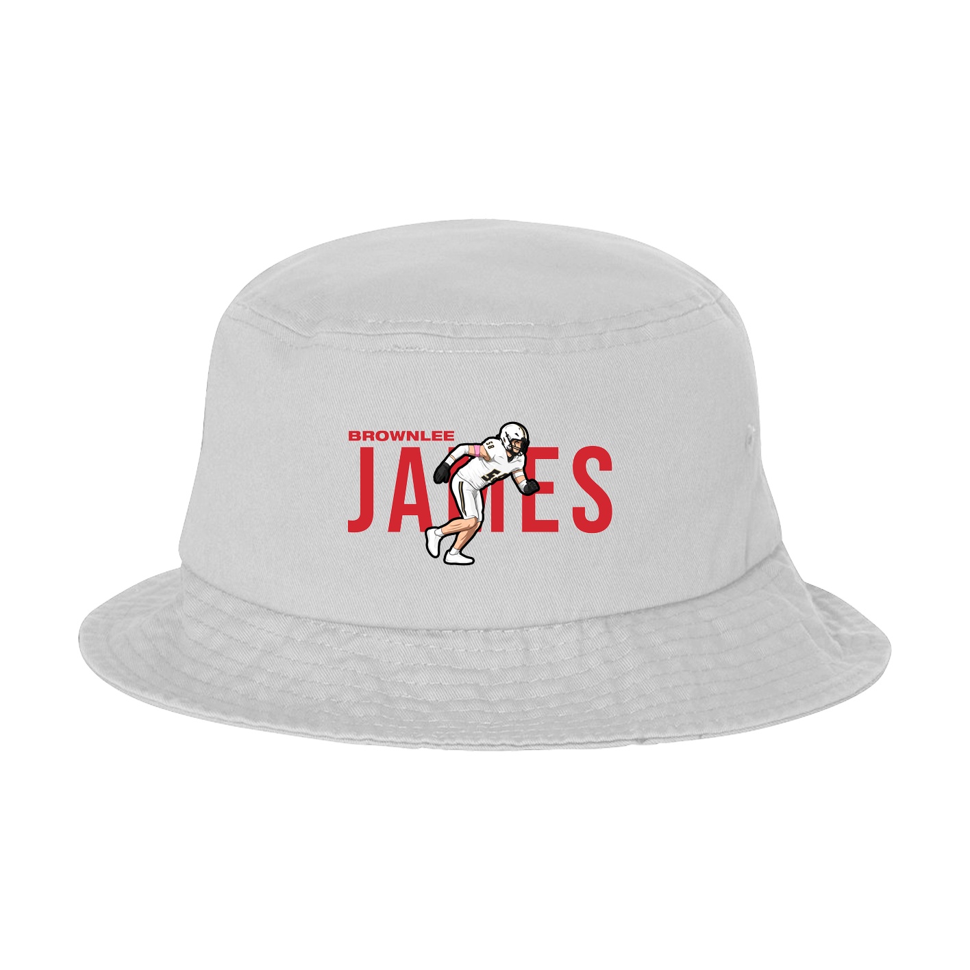 Bucket Cap — Player Name in White