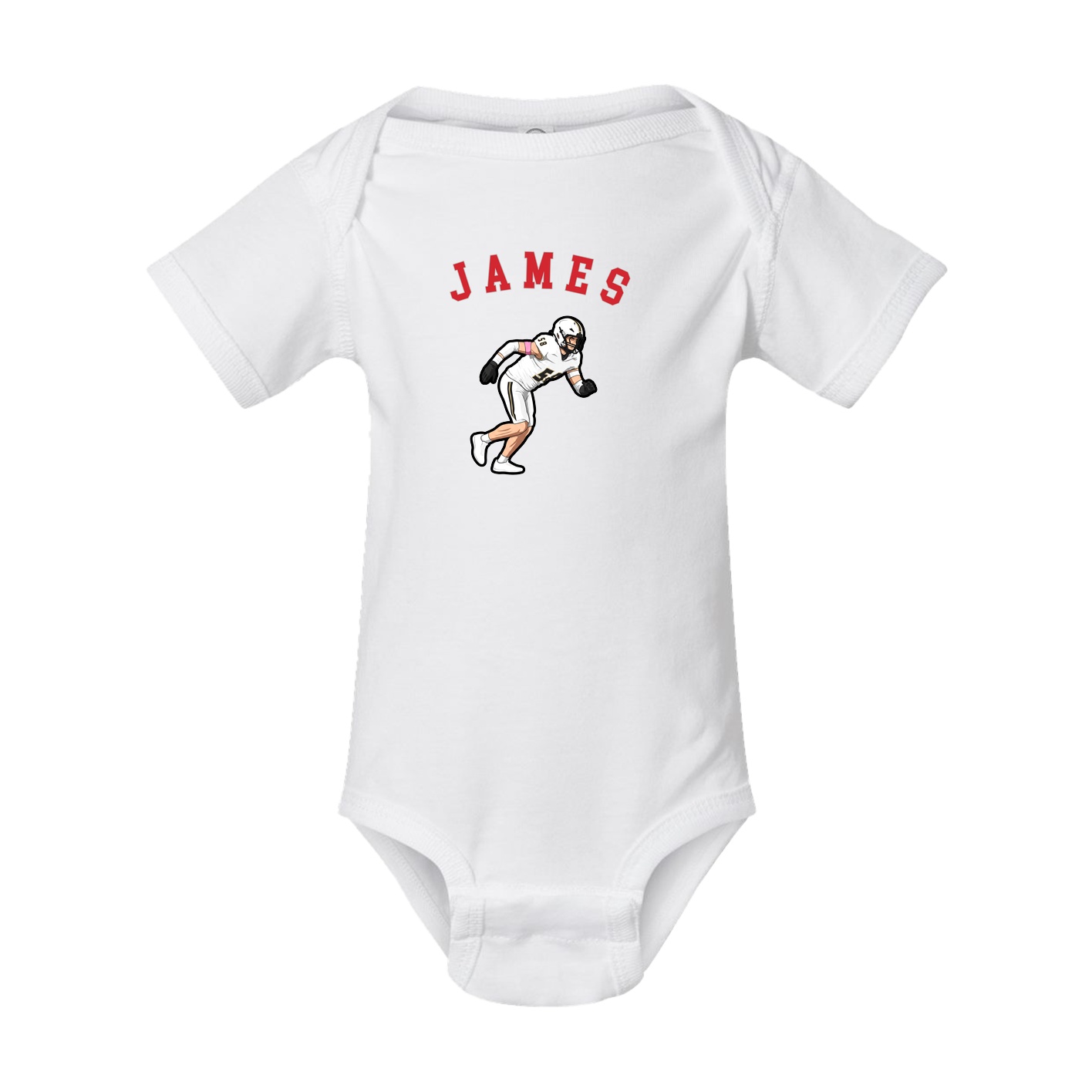 Baby Onesie — Shirsey Arch in White
