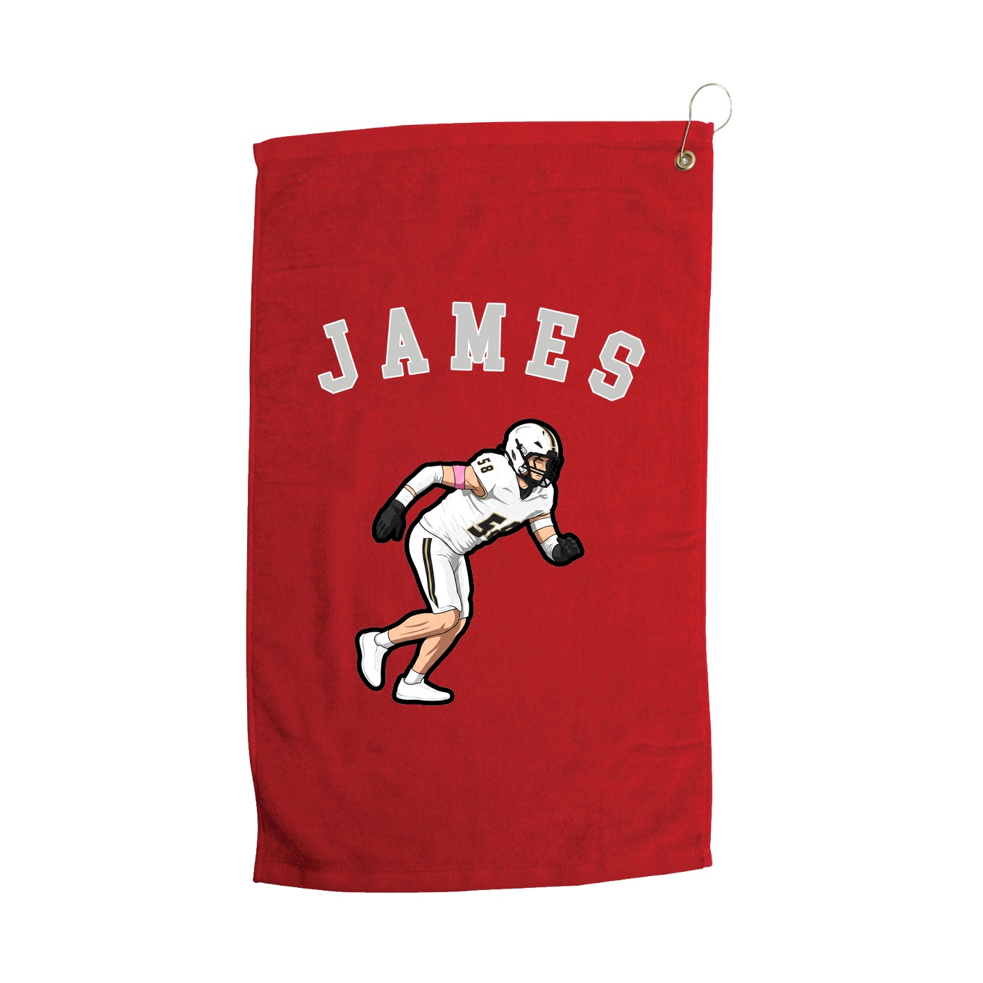 Golf Towel — Shirsey Arch in Red