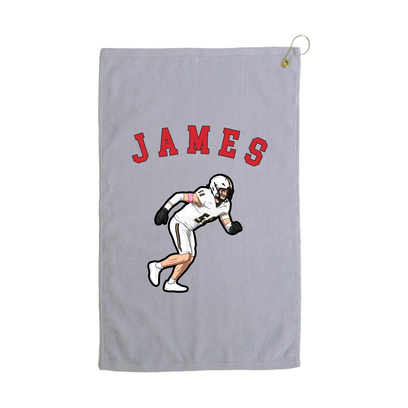 Golf Towel — Shirsey Arch in Grey