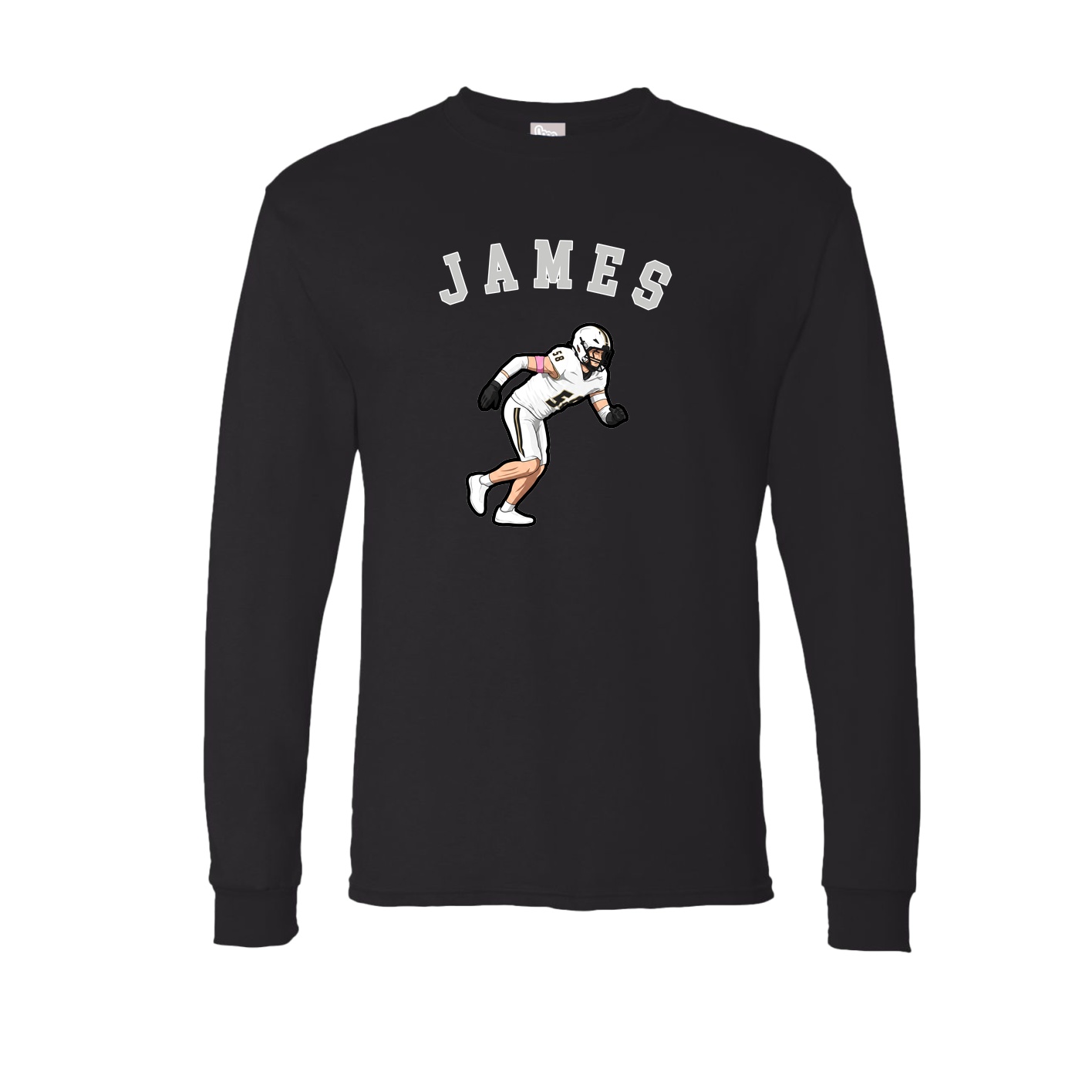 Long Sleeve Tee — Shirsey Arch in Black
