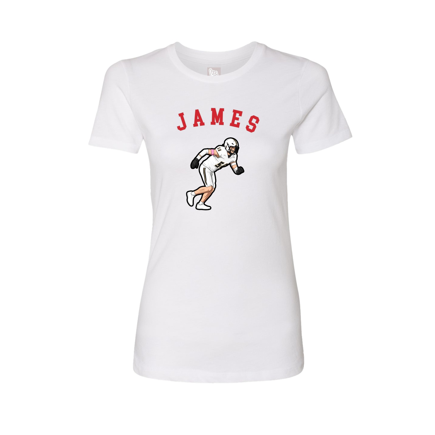 Womens Tee — Shirsey Arch in White