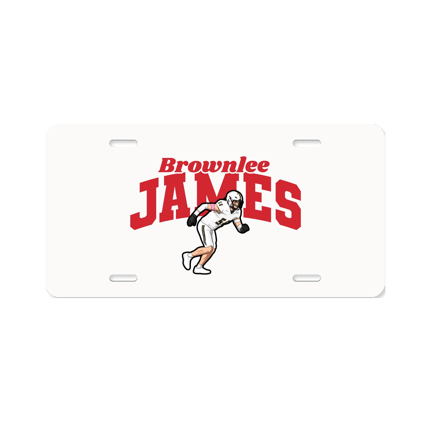 License Plate — Signature Arch in Classic