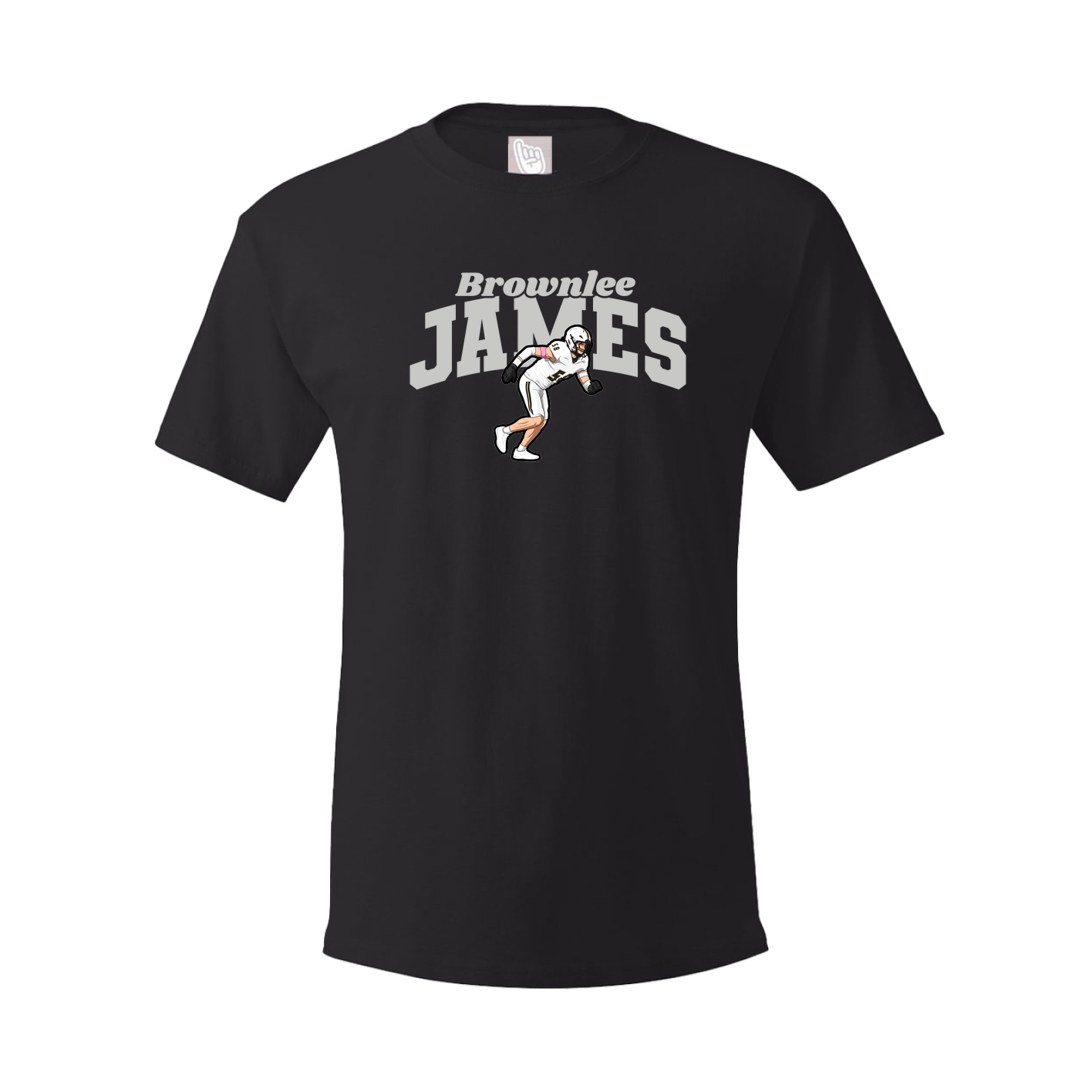 Tee — Signature Arch in Black
