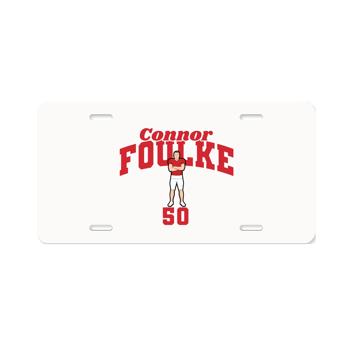 License Plate — Signature Arch in Classic